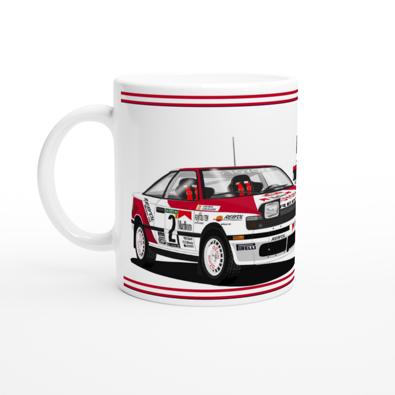 Toyota Celica ST165 Rally Car Art Mug 