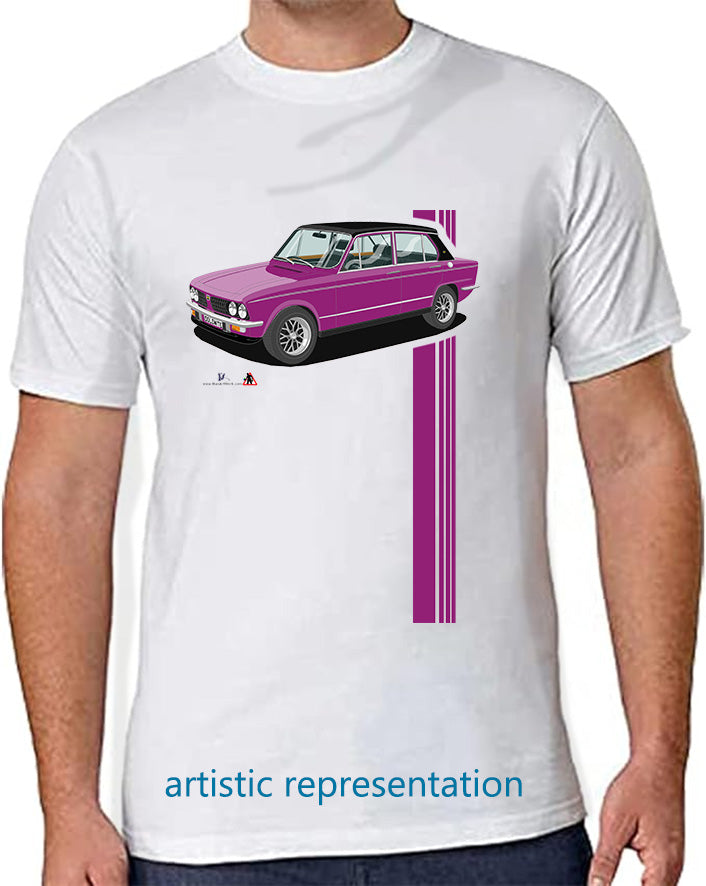 Triumph Dolomite Sprint in Purple  Art T Shirt