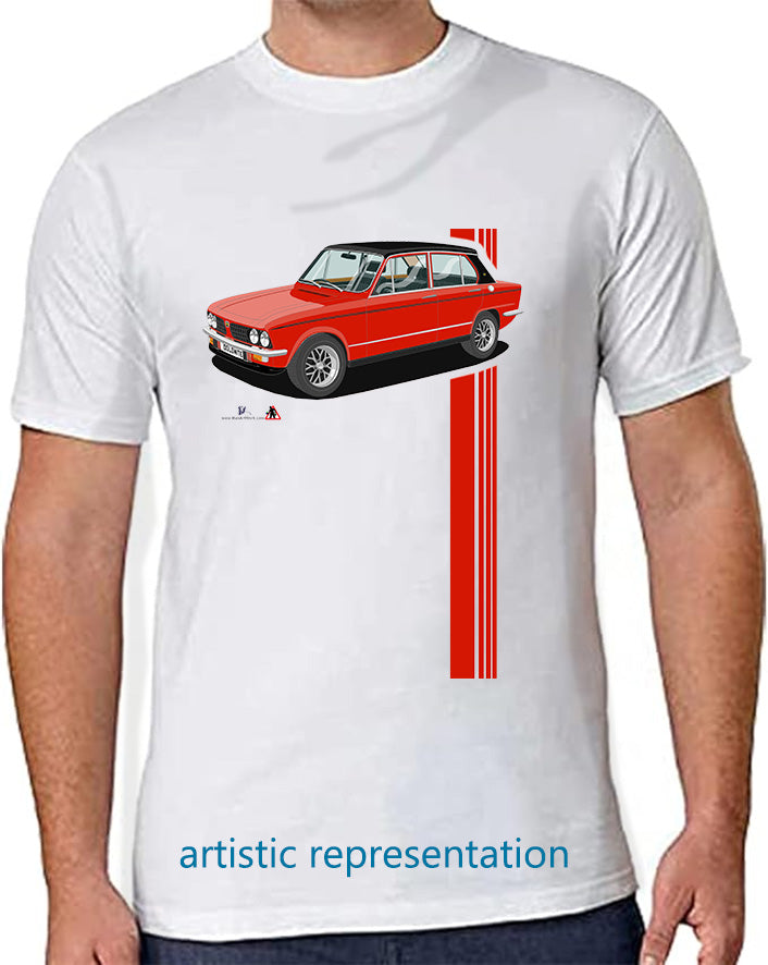 Triumph Dolomite Sprint in Red  Art T Shirt