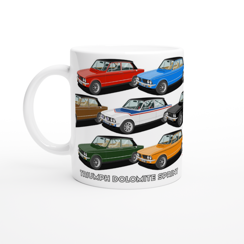 Triumph Dolomite Sprint Multi Car Mug