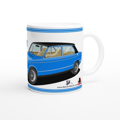 Triumph Dolomite Sprint in Blue Art Mug