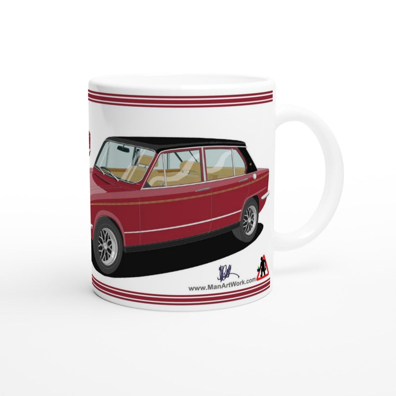 Triumph Dolomite Sprint in Dark Red Art Mug