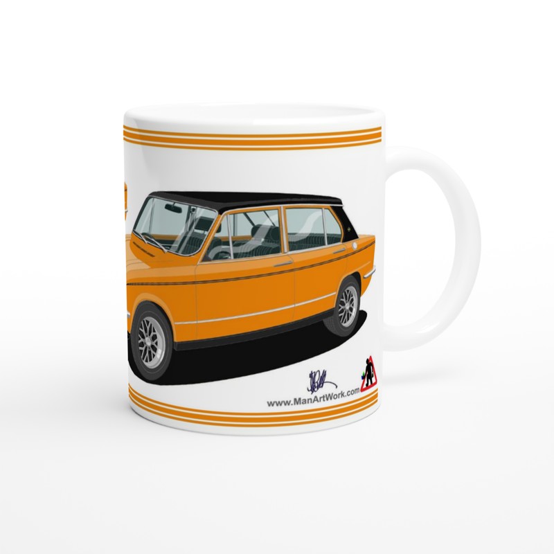 Triumph Dolomite Sprint in Orange Art Mug