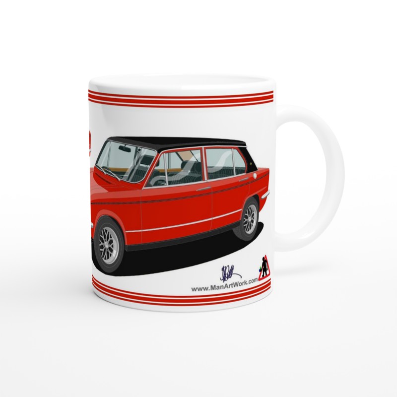 Triumph Dolomite Sprint in Red Art Mug