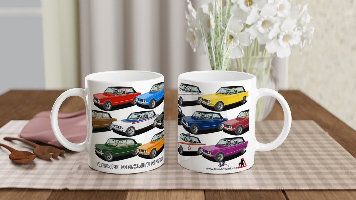 Triumph Dolomite Sprint Multi Car Mug