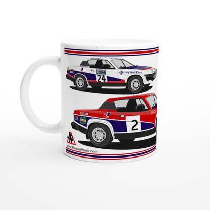 Triumph Rally Cars Art Mug 