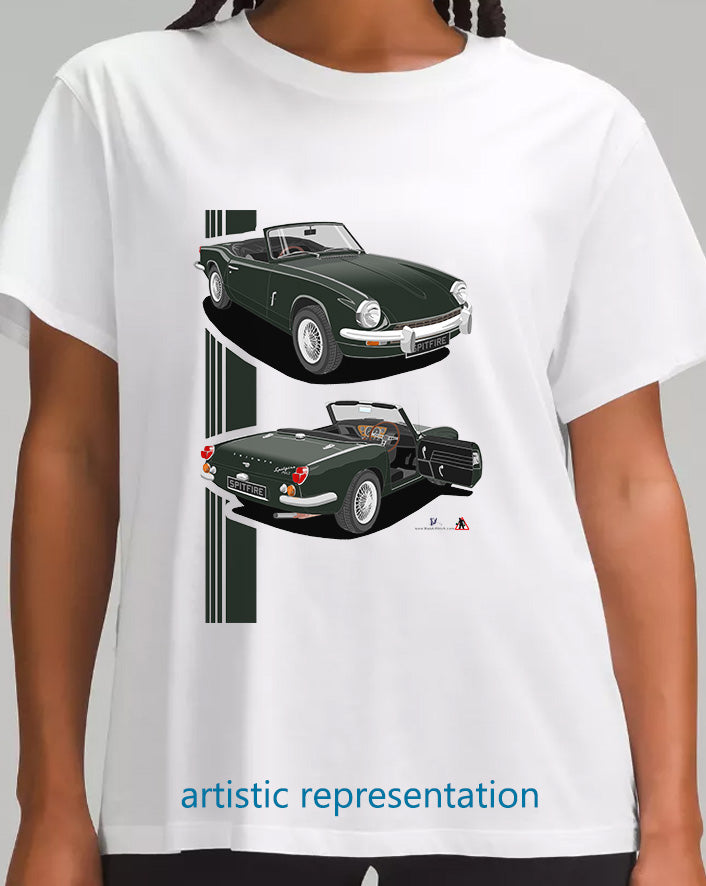 Triumph Spitfire Mk3 in Dark Green T shirt