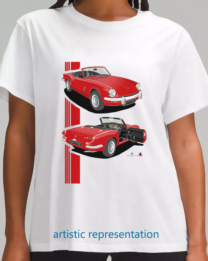 Triumph Spitfire Mk3 in Red T shirt