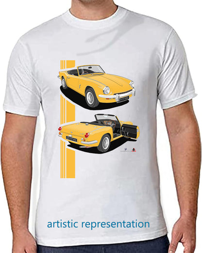 Triumph Spitfire Mk3 in Yellow T shirt