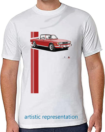 Triumph Stag in Red/Black T Shirt