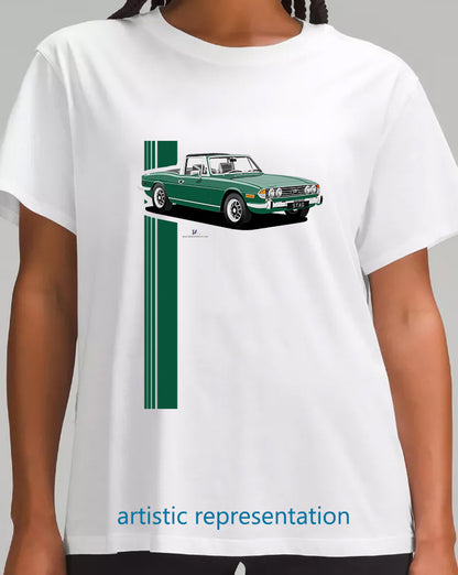 Triumph Stag in  Emerald Green and Black T Shirt