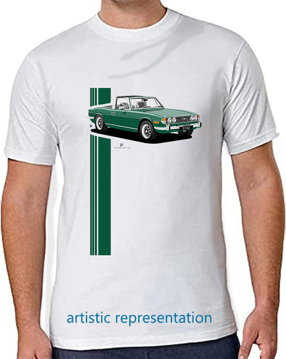 Triumph Stag in  Emerald Green and Black T Shirt