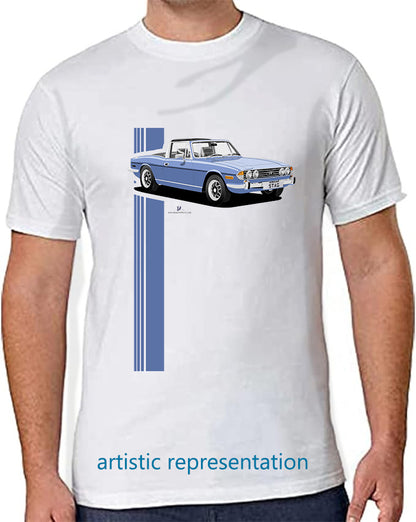 Triumph Stag in French Blue and Black 73-75 T Shirt