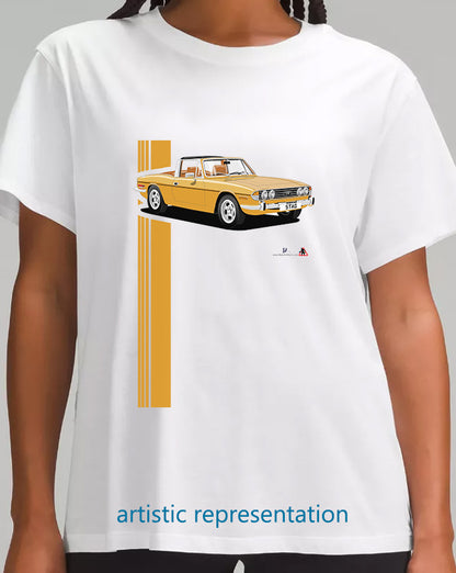 Triumph Stag in Orange/Tan T Shirt