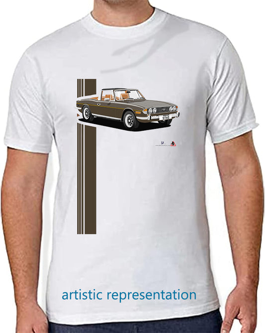 Triumph Stag in Brown/Tan T Shirt