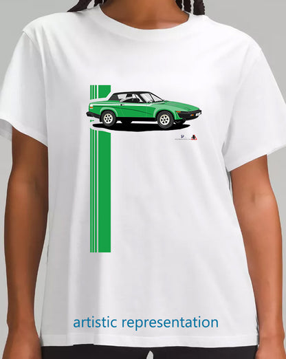 Triumph TR7 Victory in Bright Green Art T Shirt