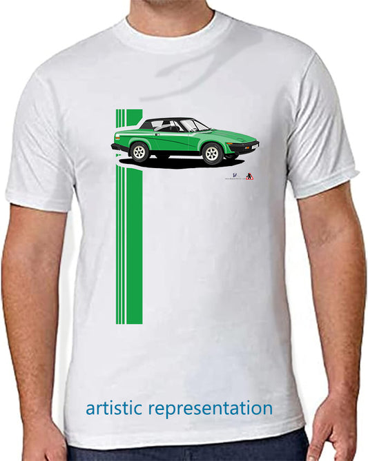 Triumph TR7 Victory in Bright Green Art T Shirt