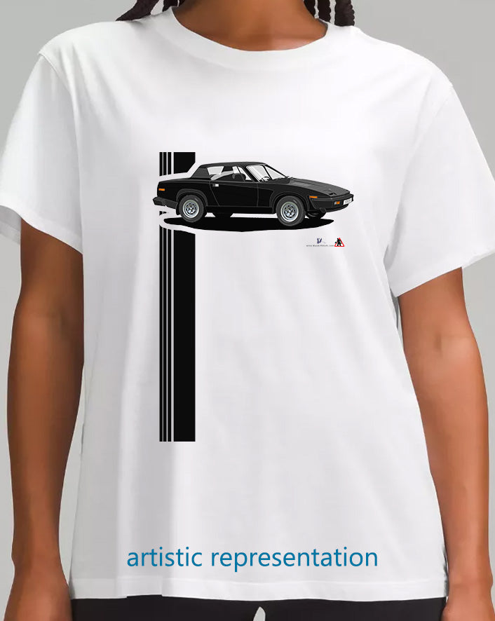 Triumph TR7 in Black Art T Shirt