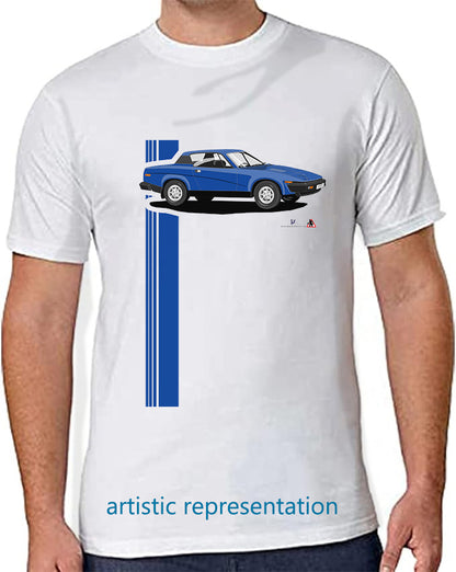 Triumph TR7 in Blue Art T Shirt