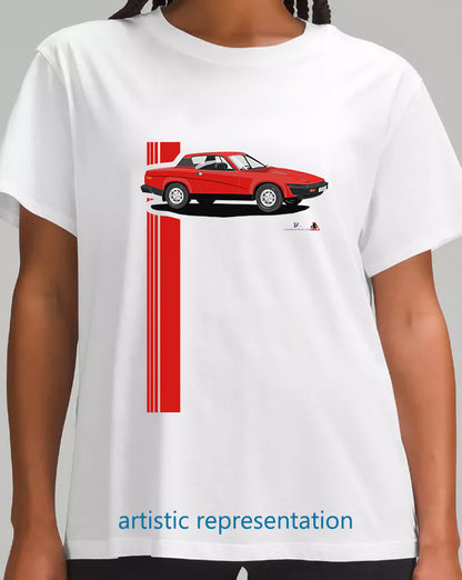 Triumph TR7 in Red Art T Shirt