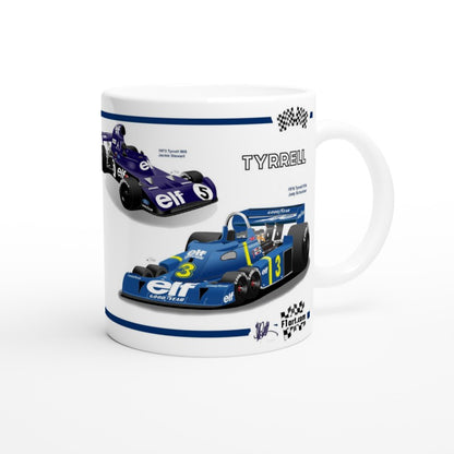 Tyrrell  F1 Motor Racing Art Mug