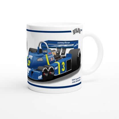 Tyrrell P34 F1 Motor Racing Art Mug