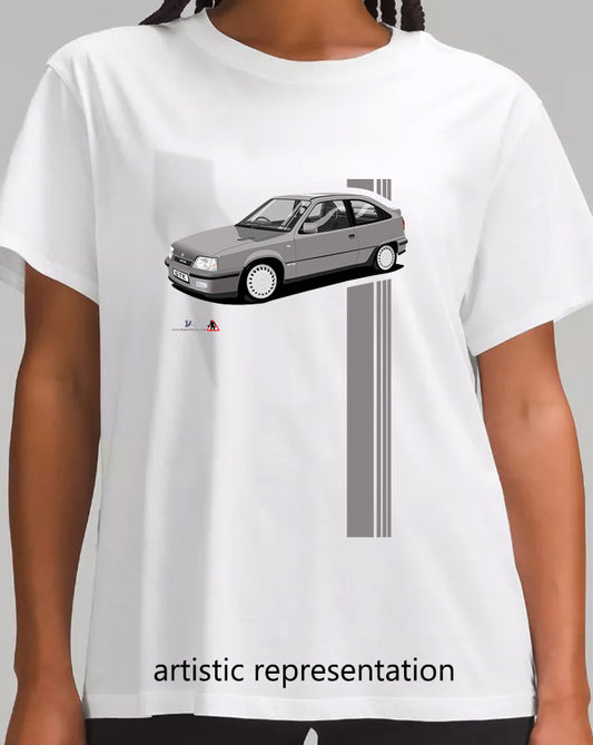 Vauxhall Astra GTE Mk2 in Gray T Shirt