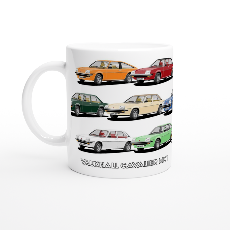 Vauxhall Cavalier Mk1 Multi Car Mug