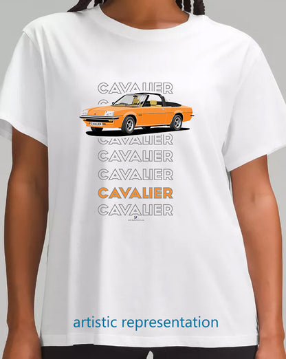 Vauxhall Cavalier Mk1 Centaur in Orange Art T Shirt