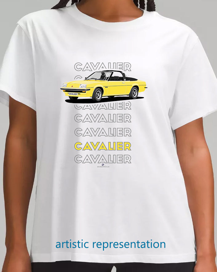 Vauxhall Cavalier Mk1 Centaur in Yellow Art T Shirt