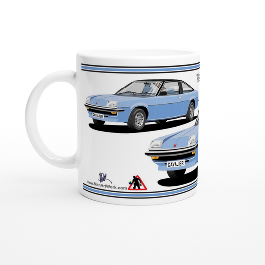 Vauxhall Cavalier Mk1 Coupe in  Blue & Black