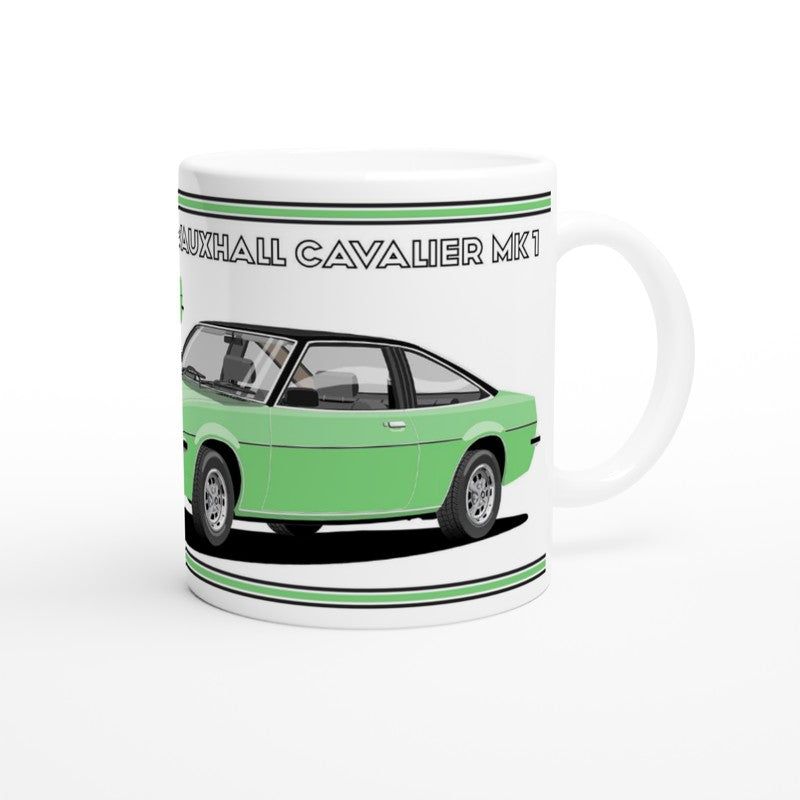 Vauxhall Cavalier Mk1 Coupe in  Mid-Green & Black