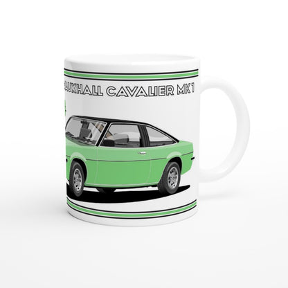 Vauxhall Cavalier Mk1 Coupe in  Mid-Green & Black