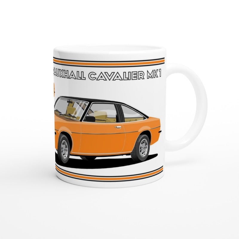 Vauxhall Cavalier Mk1 Coupe in  Orange & Black