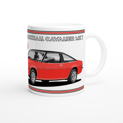 Vauxhall Cavalier Mk1 Coupe in  Red & Black