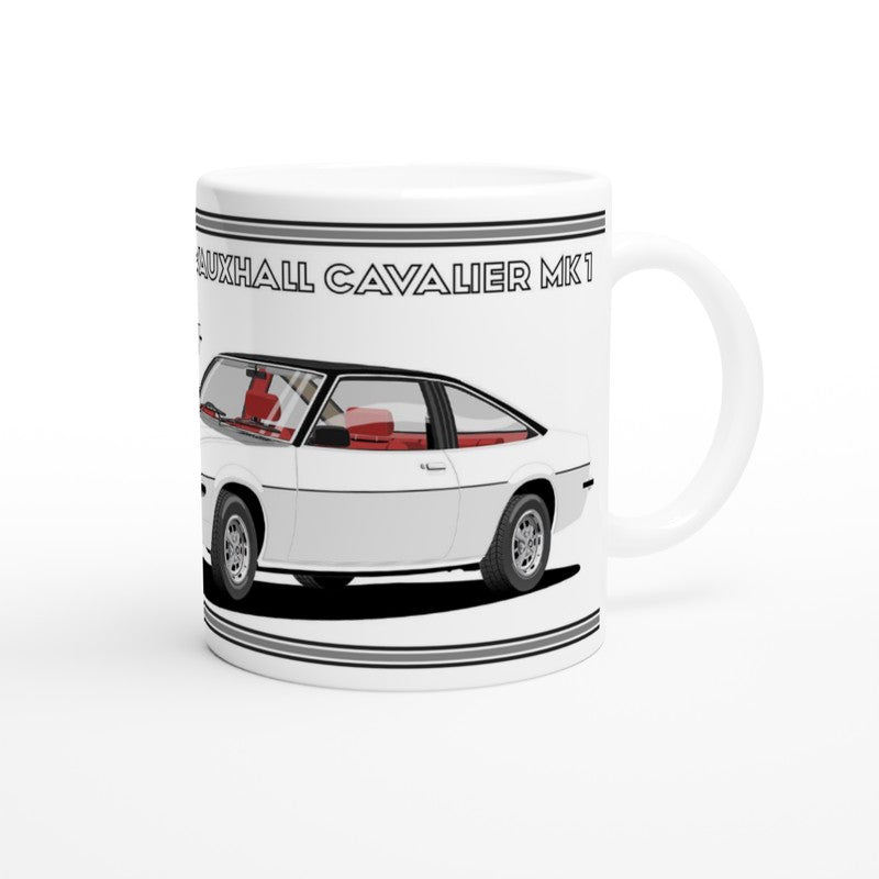 Vauxhall Cavalier Mk1 Coupe in  White & Black