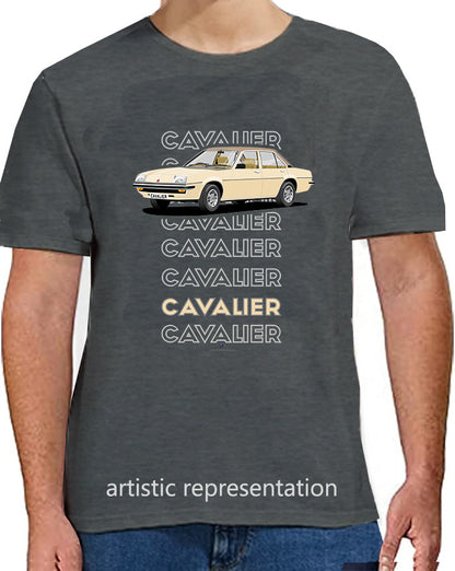Vauxhall Cavalier Mk1 Saloon in Beige Art T Shirt