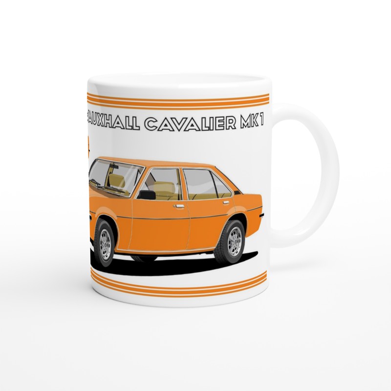Vauxhall Cavalier Mk1 Saloon in  Orange
