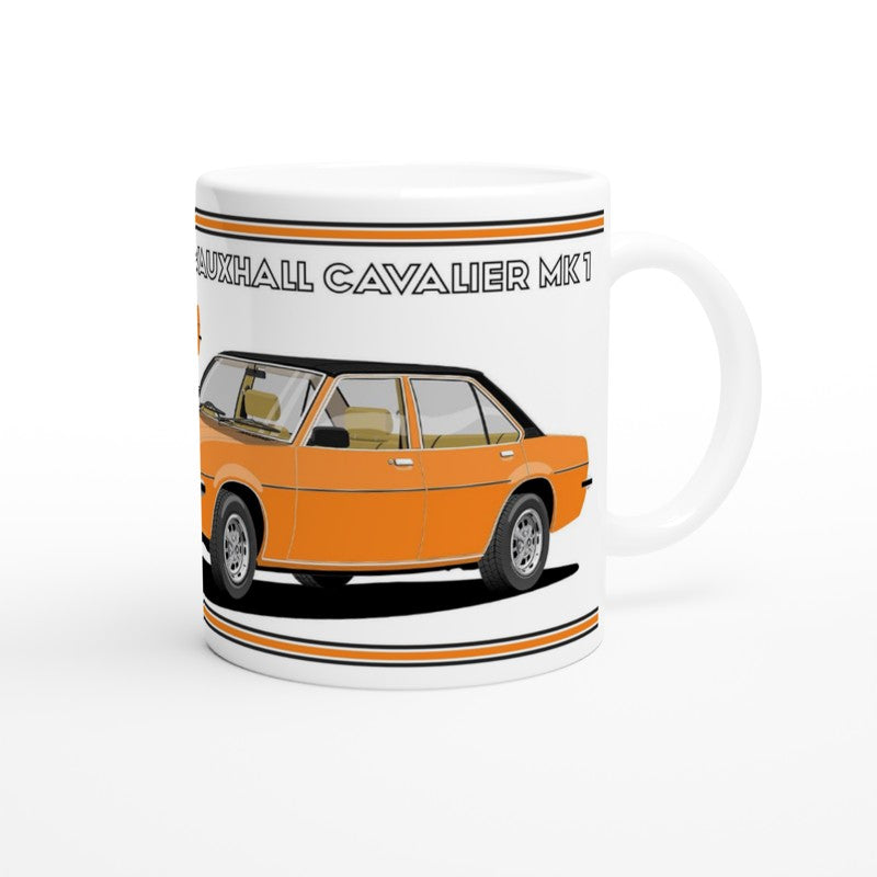 Vauxhall Cavalier Mk1 Saloon in  Orange & Black