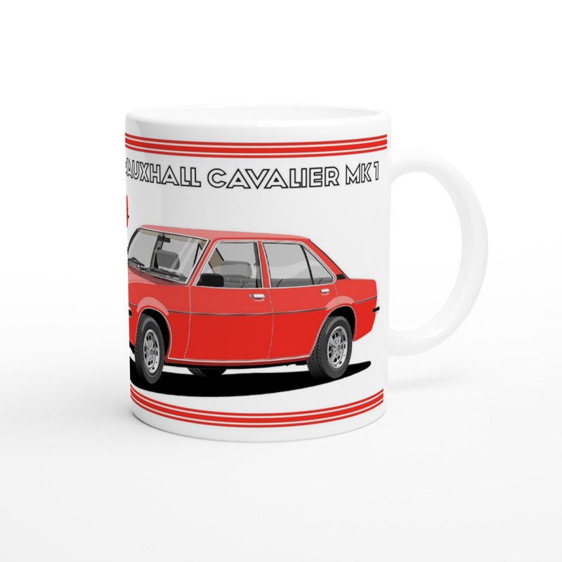 Vauxhall Cavalier Mk1 Saloon in  Red