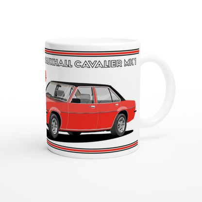 Vauxhall Cavalier Mk1 Saloon in  Red & Black