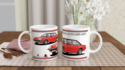 Vauxhall Cavalier Mk1 Saloon in  Red & Black