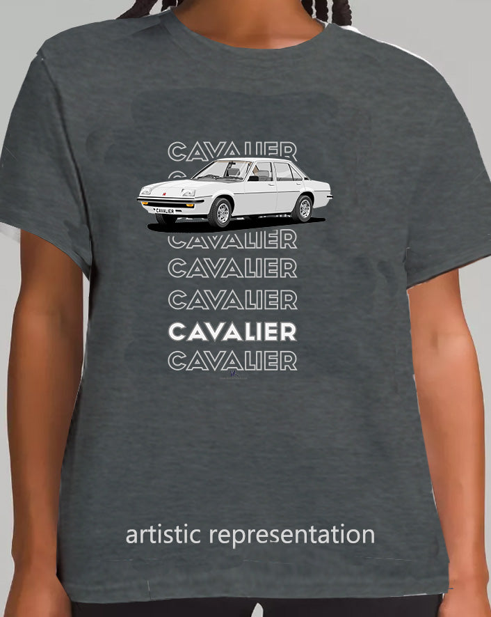 Vauxhall Cavalier Mk1 Saloon in  Silver Art T Shirt