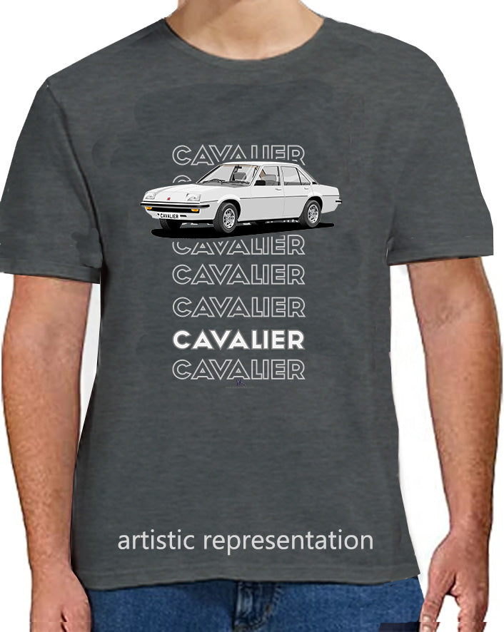 Vauxhall Cavalier Mk1 Saloon in  Silver Art T Shirt