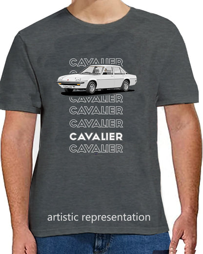Vauxhall Cavalier Mk1 Saloon in  Silver Art T Shirt