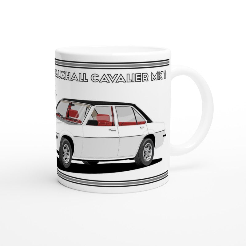Vauxhall Cavalier Mk1 Saloon in  White & Black