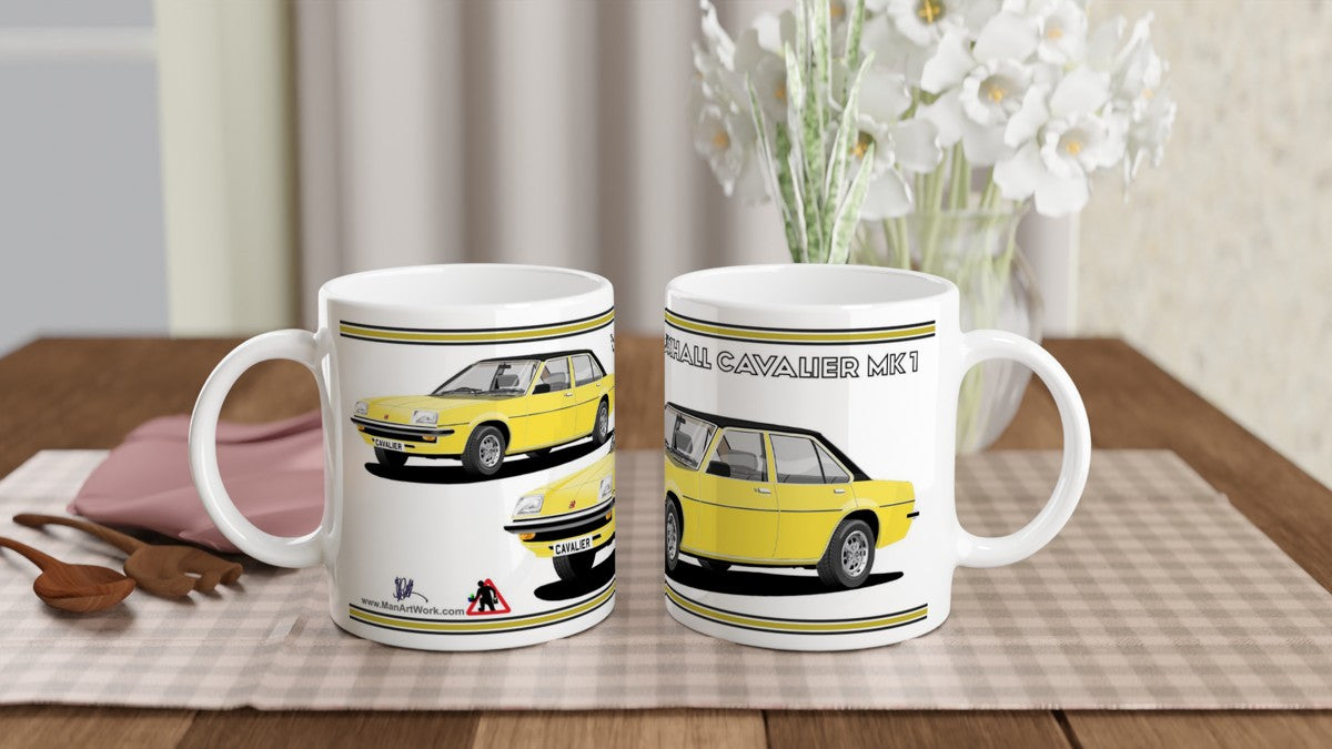 Vauxhall Cavalier Mk1 Saloon in  Yellow & Black