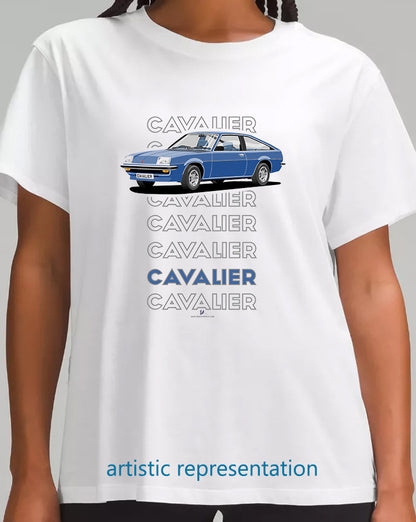 Vauxhall Cavalier Mk1 Sportshatch in  Blue Art T Shirt