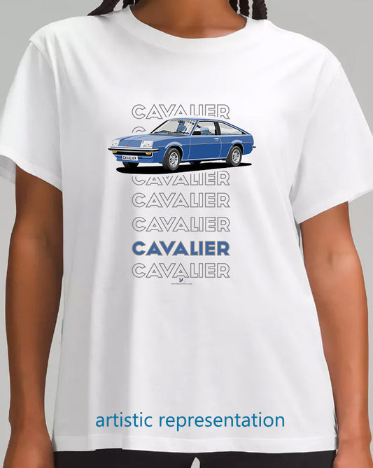 Vauxhall Cavalier Mk1 Sportshatch in  Blue Art T Shirt