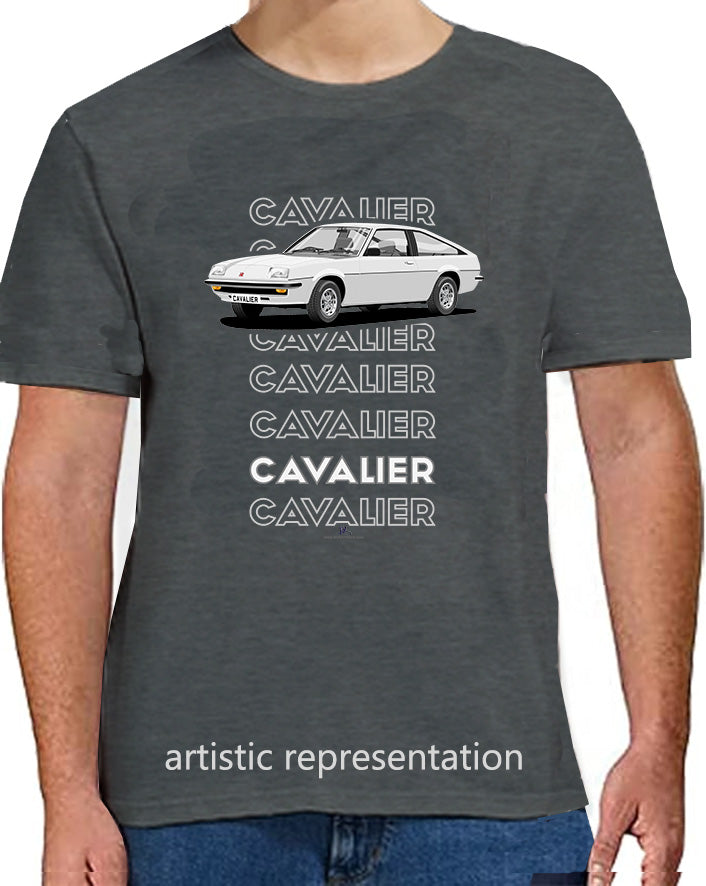 Vauxhall Cavalier Mk1 Sportshatch in  Silver Art T Shirt